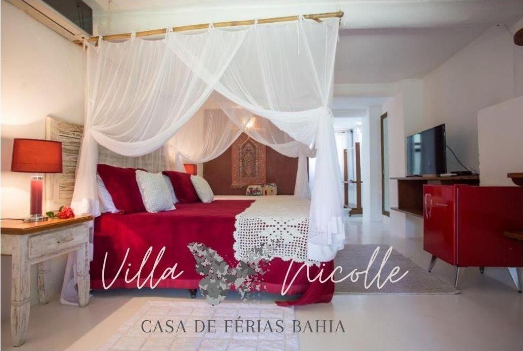Villa Nicolle - Bahia - Praia Do Espelho Exterior photo
