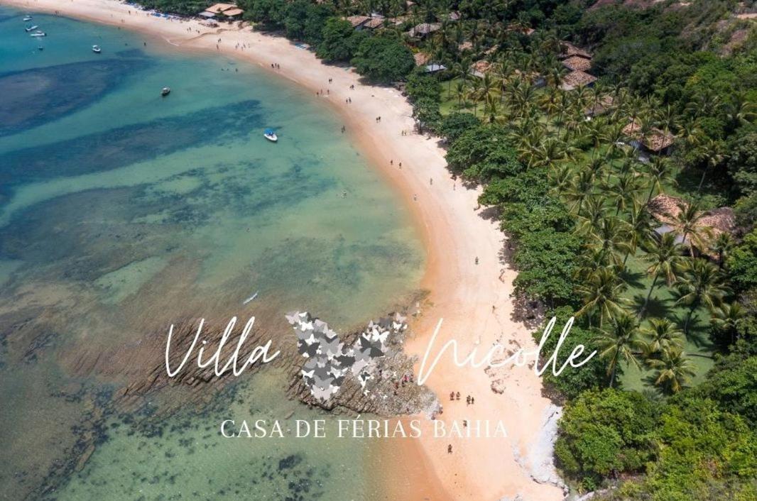 Villa Nicolle - Bahia - Praia Do Espelho Exterior photo