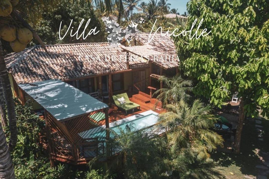 Villa Nicolle - Bahia - Praia Do Espelho Exterior photo